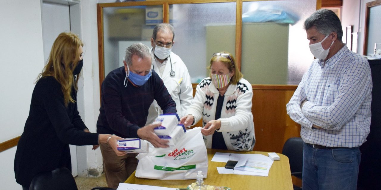 San Miguel Center donó barbijos para la protección de los profesionales de la salud