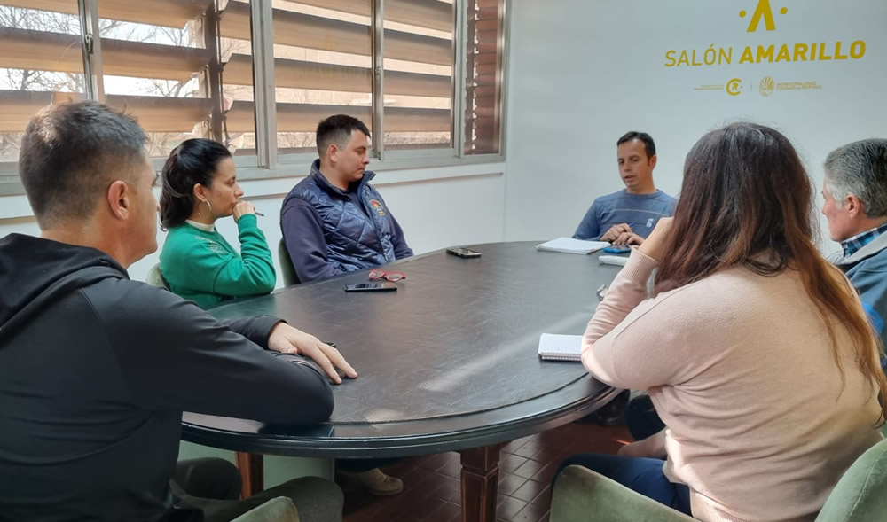 Reunió con Bomberos