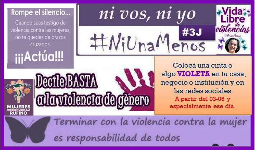 Ni Una Menos contra la violencia y los femicidios