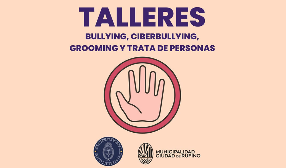 Talleres para la prevención del delito: Bullying, Grooming y Trata de Personas