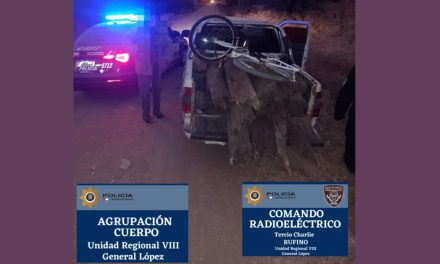 Tres detenidos por robar durmientes en Rufino