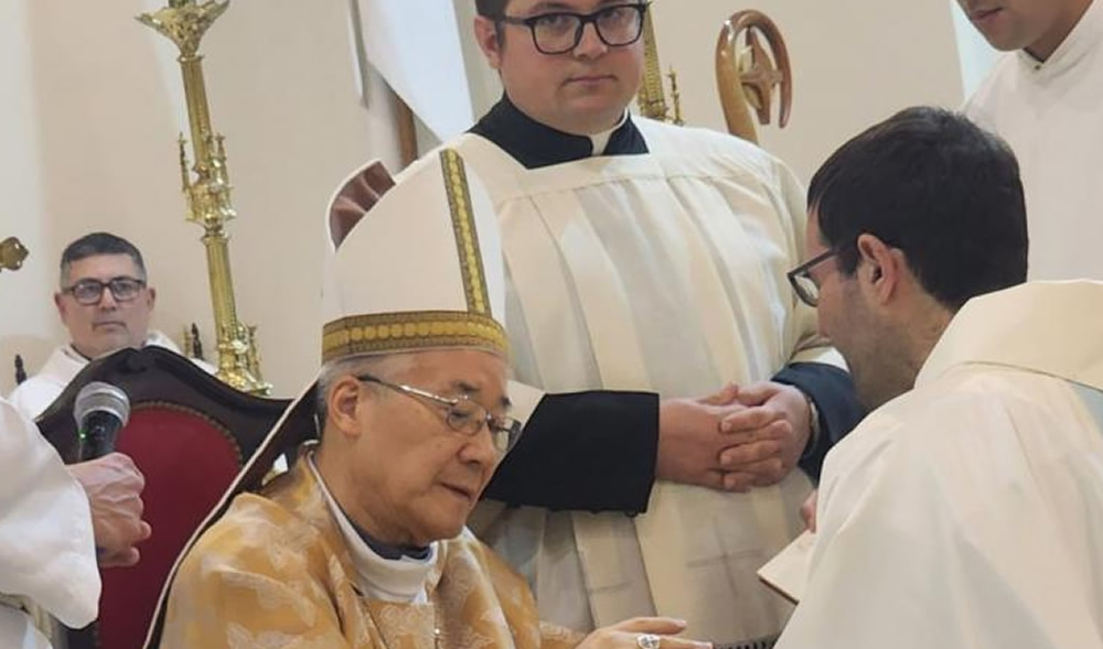 La diócesis de Venado Tuerto celebró la ordenación de un nuevo sacerdote