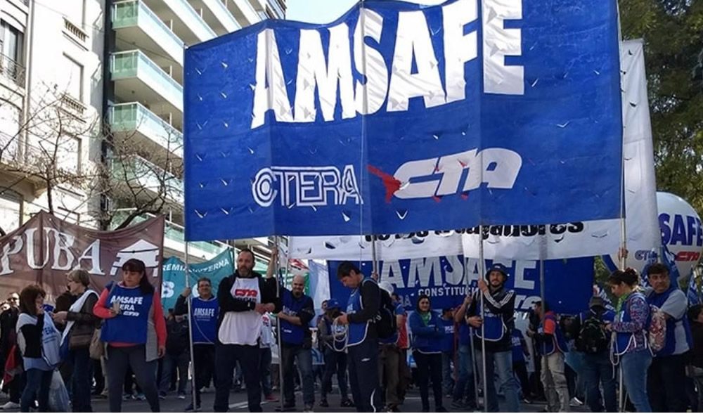 Docentes santafesinos van al paro el miércoles 7 de agosto