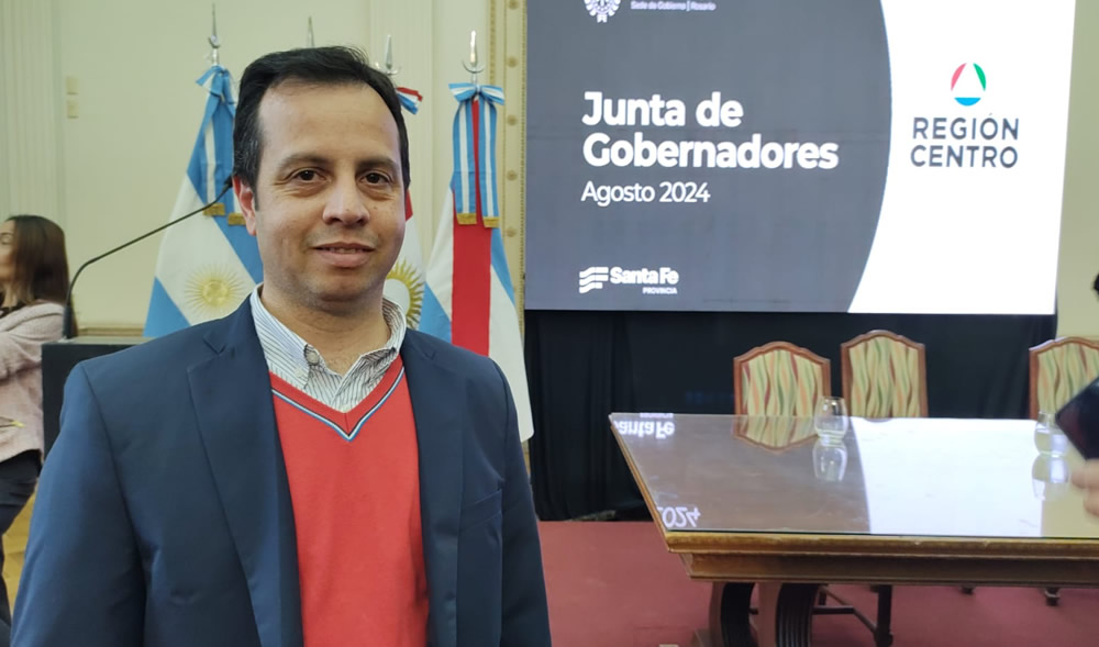 El Secretario de Gestión Municipal Hugo Prado participó de la Junta de Gobernadores de la Región Centro