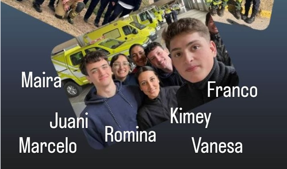 La familia de Bomberos de Rufino se agrandó