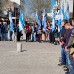 Celebración del Día del Maestro en Plaza Sarmiento