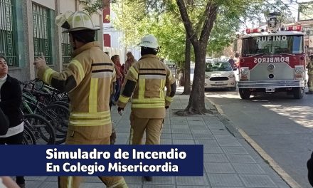 Simulacro de Incendio en el Colegio Misericordia