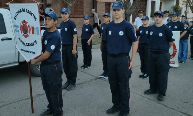 Encuentro provincial de Cadetes de Bomberos