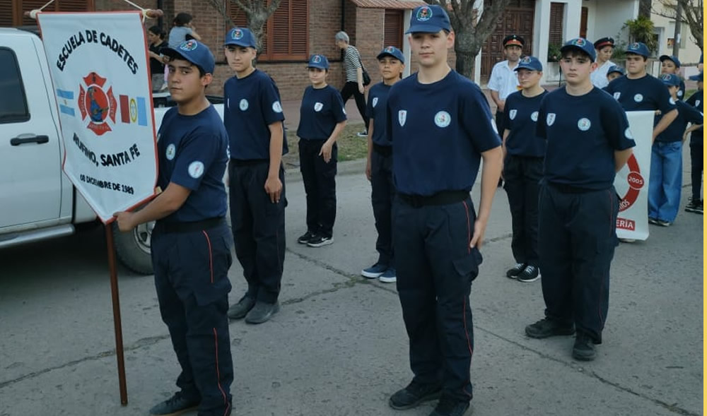 Encuentro provincial de Cadetes de Bomberos