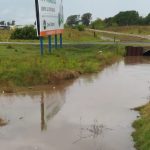 El municipio señaló que los desagües perimetrales de Rufino logró correr con normalidad el agua