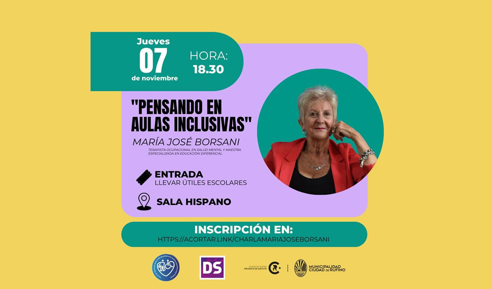 Charla para reflexionar sobre las «Aulas Inclusivas»