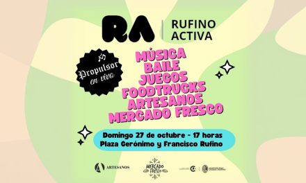 Rufino Activa a pura música y baile este domingo 27