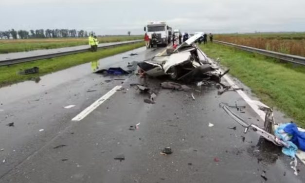 Fatal accidente en la Ruta Nacional 33: dos muertos y un menor internado en terapia intensiva