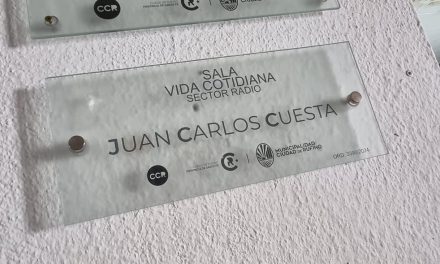 Reconocimiento a Juan Carlos Cuesta