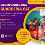 Inscripción a Guardería del CAF