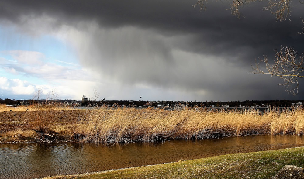 Lluvias en Rufino: 48 mm de alivio sin complicaciones